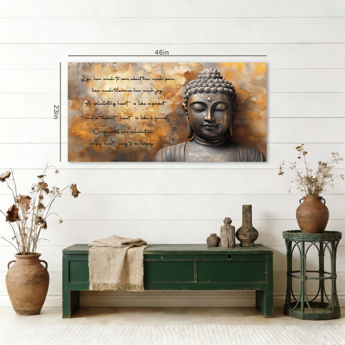Red Zen Religious Canvas Wall Art for Living Room Prints Artwork Bedroom Office Decor