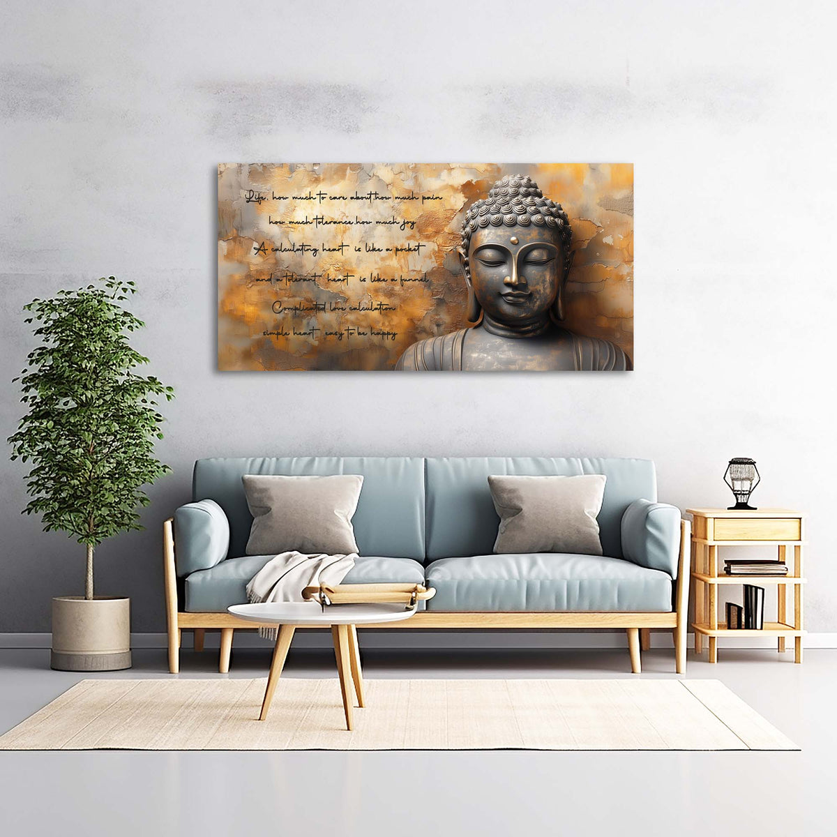 Red Zen Religious Canvas Wall Art for Living Room Prints Artwork Bedroom Office Decor