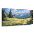 Khaki Country Nature Wall Art Canvas Painting Prints Artwor Office Bedroom Living Room Decor