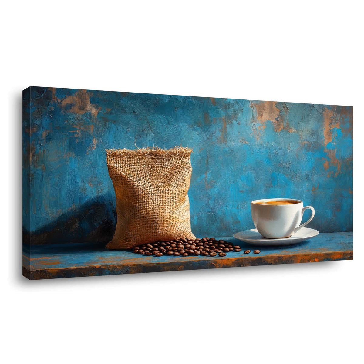Coffee Vintage Vintage Wall Art Modern Canvas Painting Prints Artwork Office Hallway Bedroom Living Room Decor