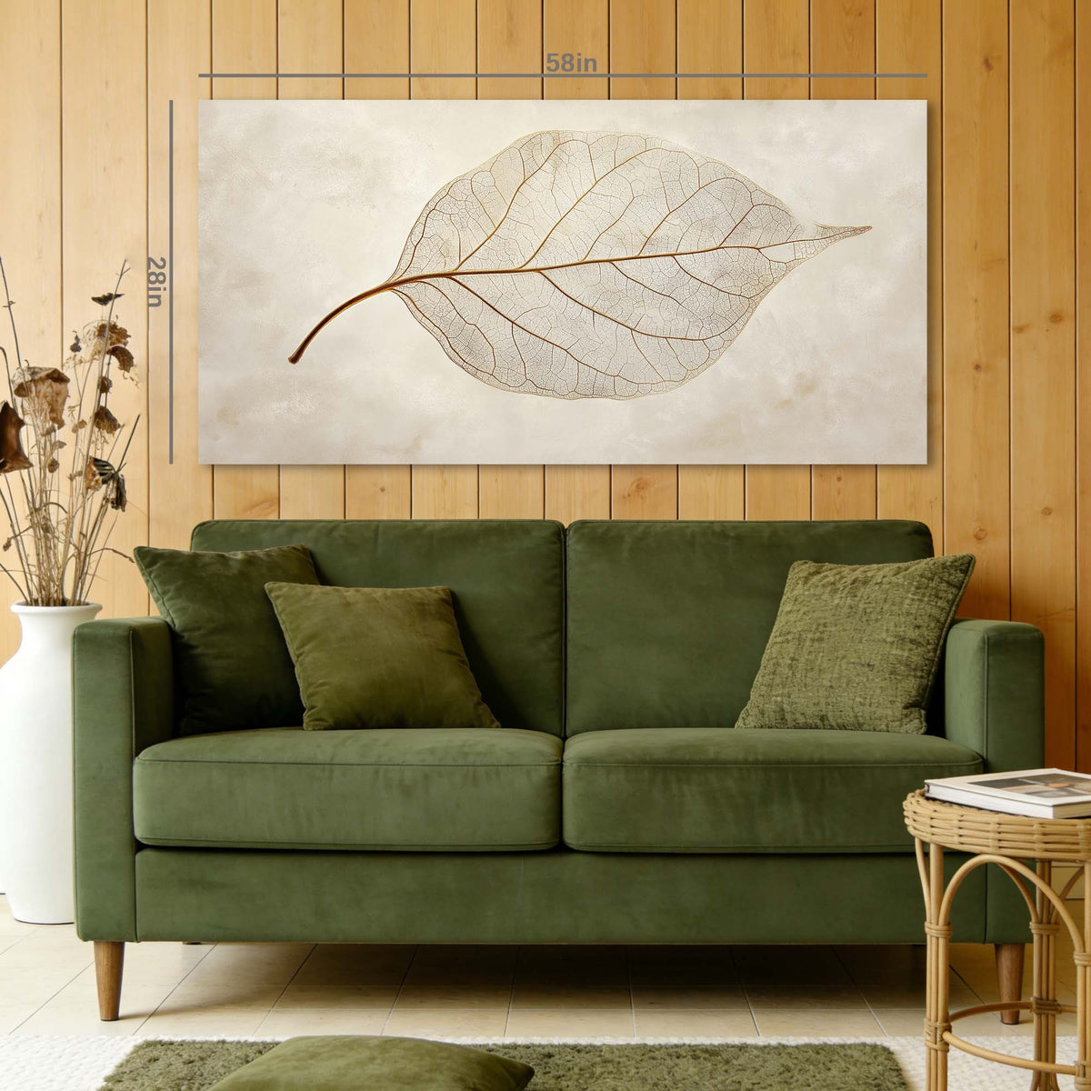 Beige Nature Wall Art for Living Room Canvas Painting Prints Art Deco Artwork Office Bedroom Decor