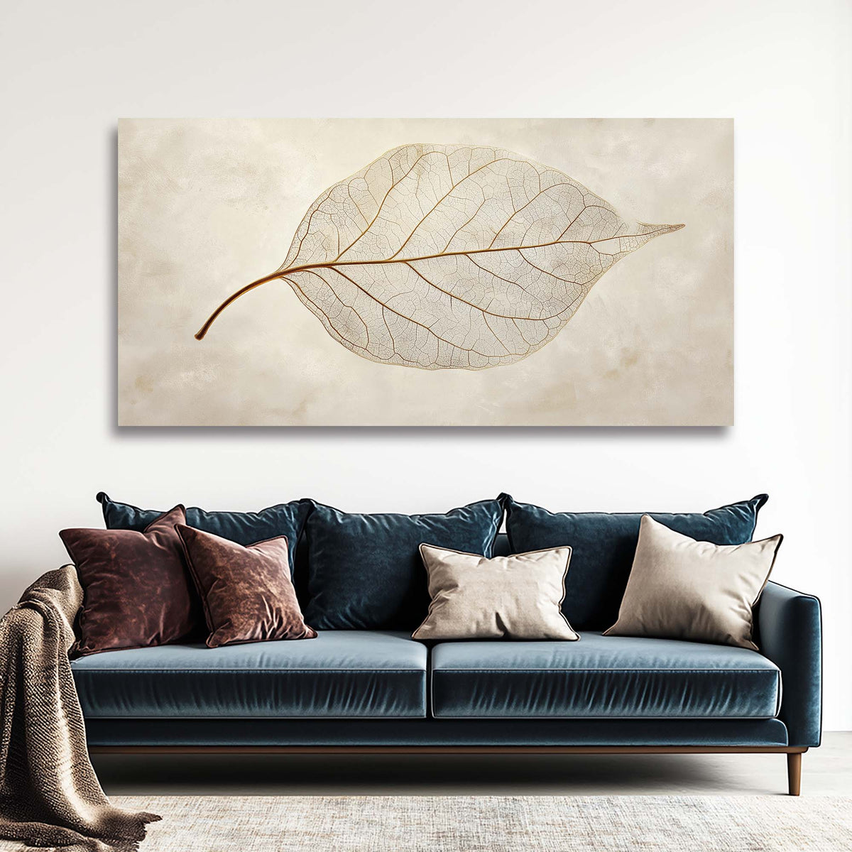 Beige Nature Wall Art for Living Room Canvas Painting Prints Art Deco Artwork Office Bedroom Decor