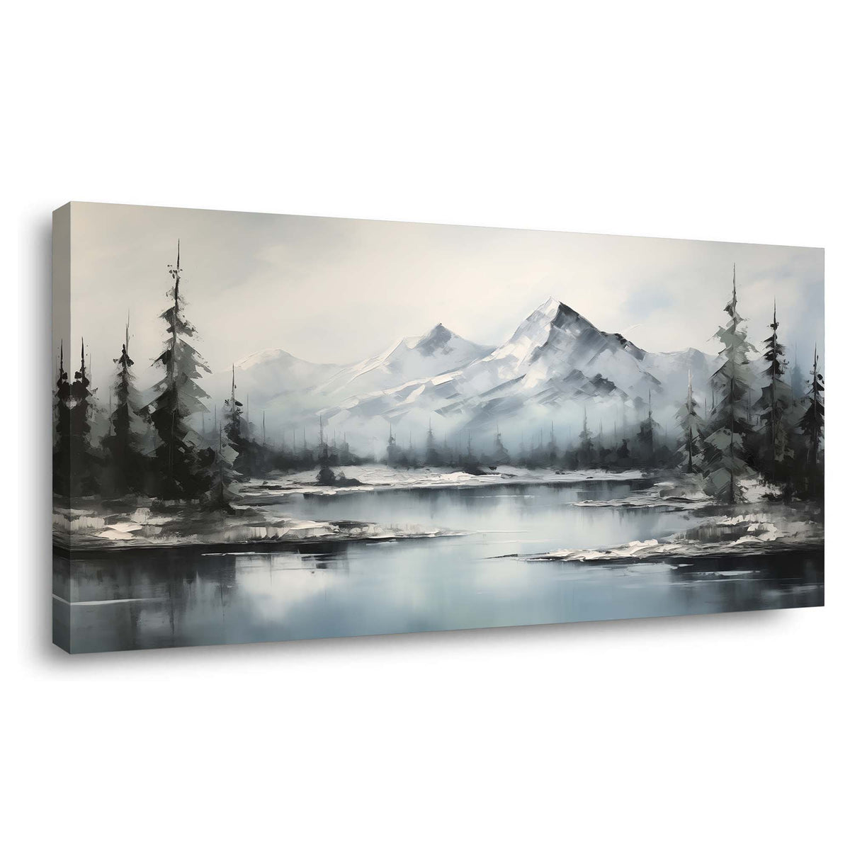 Red Nature Wall Art for Living Room Canvas Painting Prints Art Deco Artwork Office Bedroom Decor