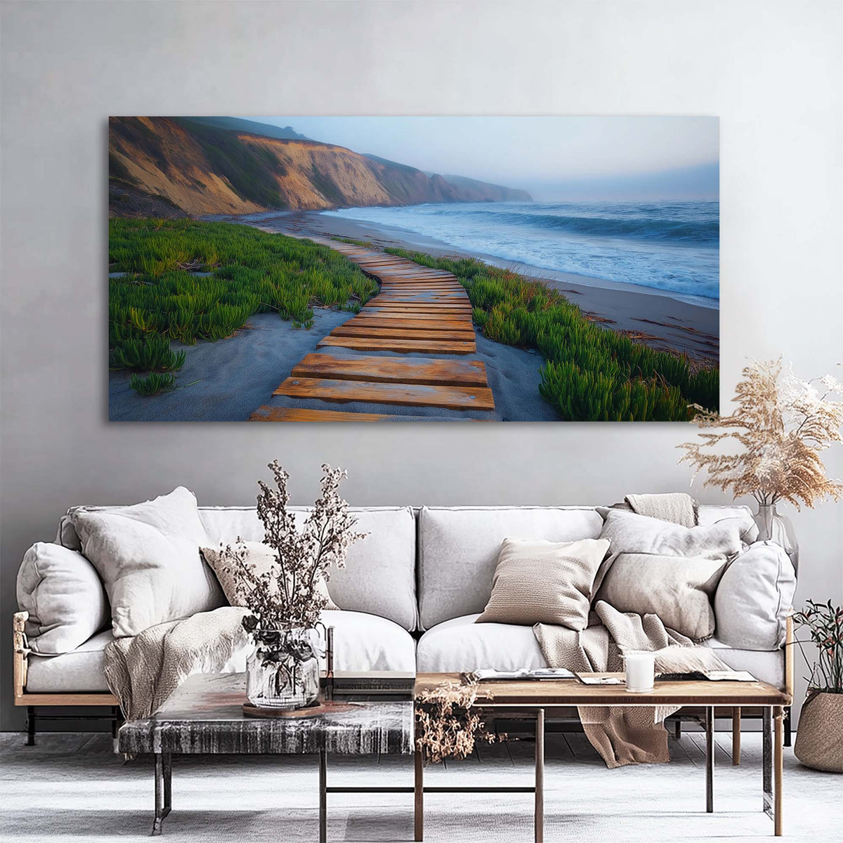 Khaki Nature Wall Art Paintings Print Canvas Painting Prints Modern Artwork Office Living Room Over the Couch Bedroom Decor