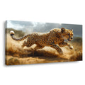 Navy Blue Wildlife Animals Canvas Wall Art for Living Room Prints Artwork Bedroom Office Decor