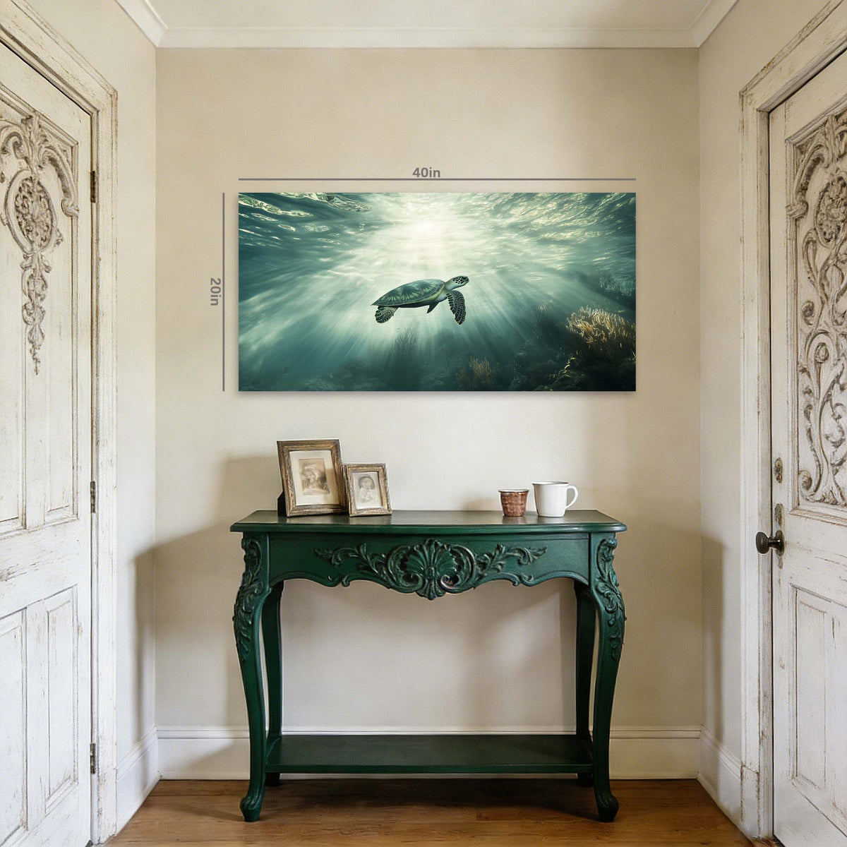 Coral Animals Wall Art for Living Room Canvas Painting Prints Art Deco Artwork Office Bedroom Decor