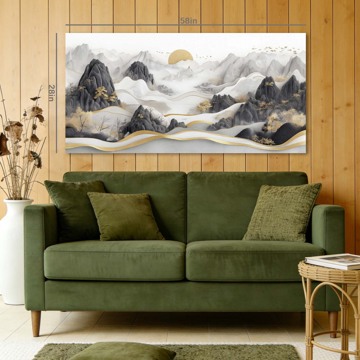 White Nature Wall Art Paintings Print Canvas Painting Prints Modern Artwork Office Living Room Over the Couch Bedroom Decor