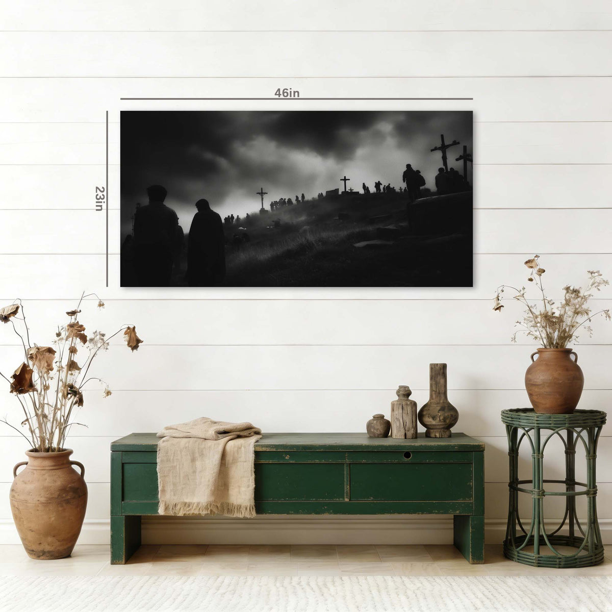 White Religious Wall Art Paintings Print Canvas Painting Prints Modern Artwork Office Living Room Over the Couch Bedroom Decor