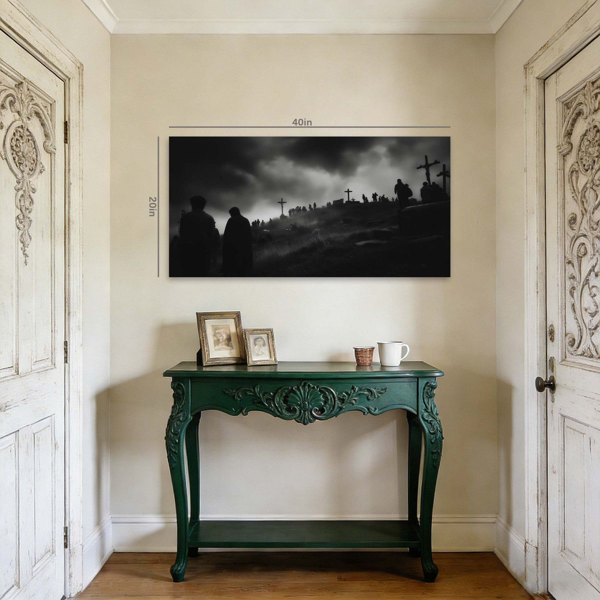 White Religious Wall Art Paintings Print Canvas Painting Prints Modern Artwork Office Living Room Over the Couch Bedroom Decor