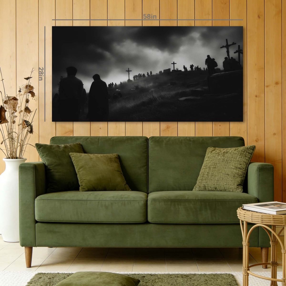 White Religious Wall Art Paintings Print Canvas Painting Prints Modern Artwork Office Living Room Over the Couch Bedroom Decor