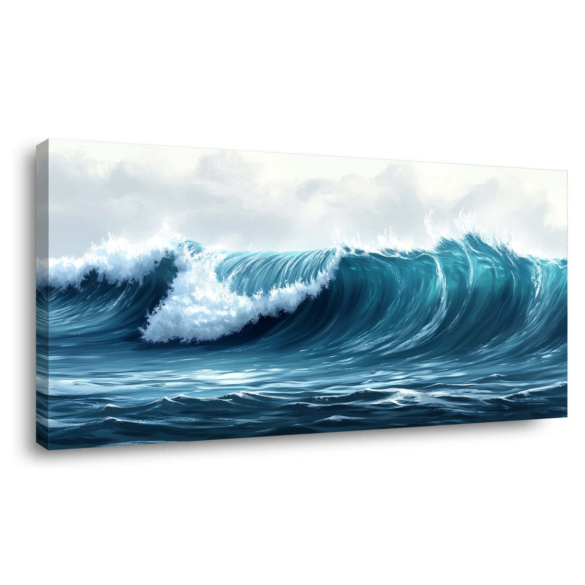 White Nature Wall Art for Living Room Canvas Painting Prints Art Deco Artwork Office Bedroom Decor