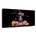 Pink Horror Wall Art for Living Room Canvas Painting Prints Art Deco Artwork Office Bedroom Decor