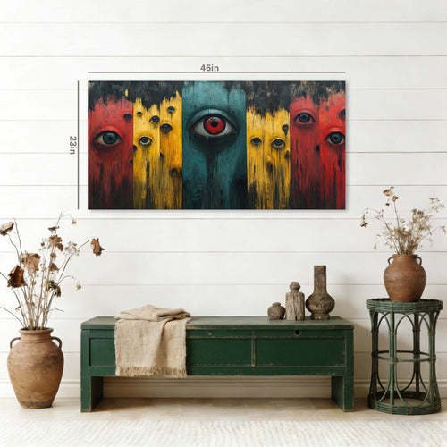 Blue Abstract Wall Art for Living Room Canvas Painting Prints Art Deco Artwork Office Bedroom Decor