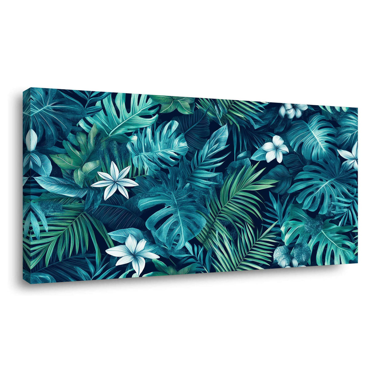 Gold Floral Wall Art for Living Room Canvas Painting Prints Art Deco Artwork Office Bedroom Decor