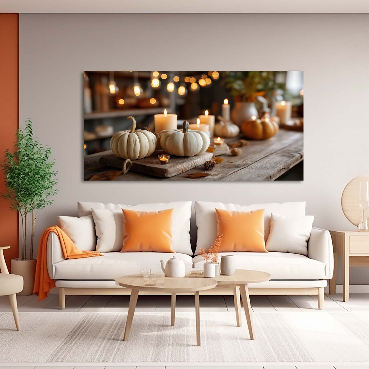 White Rustic Nature Canvas Wall Art for Living Room Prints Artwork Bedroom Office Decor