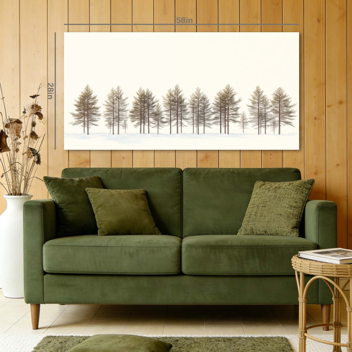 White Nature Wall Art Paintings Print Canvas Painting Prints Modern Artwork Office Living Room Over the Couch Bedroom Decor
