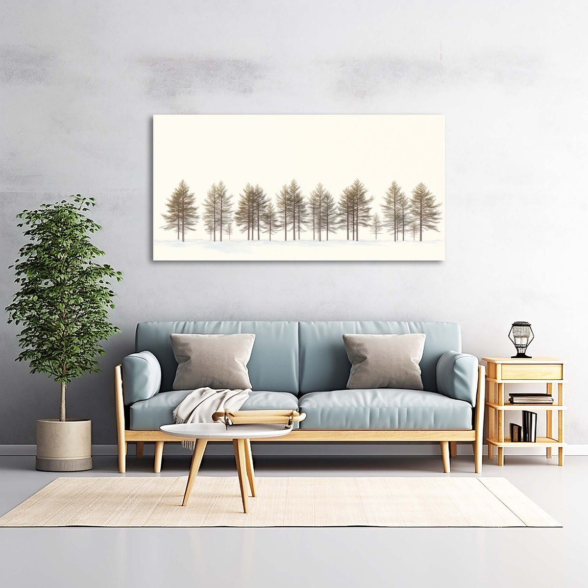 White Nature Wall Art Paintings Print Canvas Painting Prints Modern Artwork Office Living Room Over the Couch Bedroom Decor