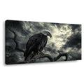 Navy Blue Wildlife Birds Wall Art Canvas Painting Prints Artwor Office Bedroom Living Room Decor