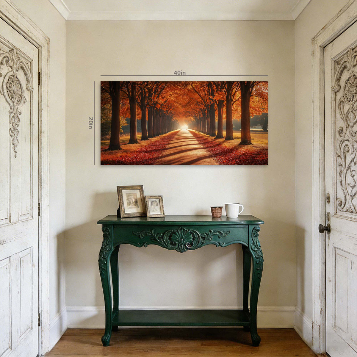 Khaki Fantasy Nature Wall Art Canvas Painting Prints Artwor Office Bedroom Living Room Decor