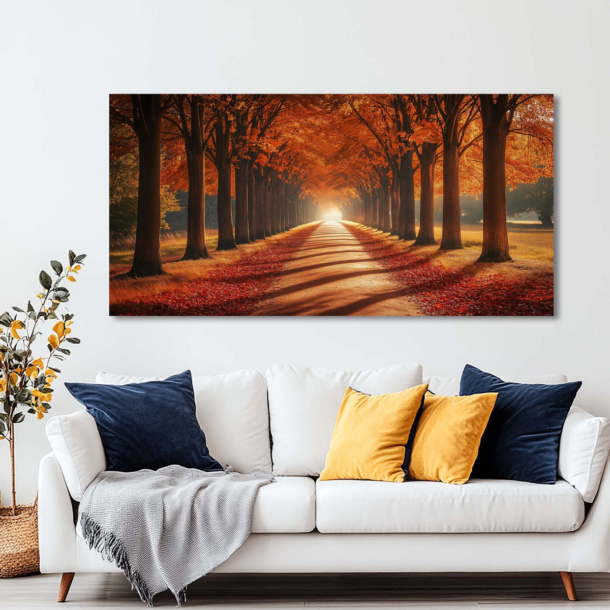 Khaki Fantasy Nature Wall Art Canvas Painting Prints Artwor Office Bedroom Living Room Decor