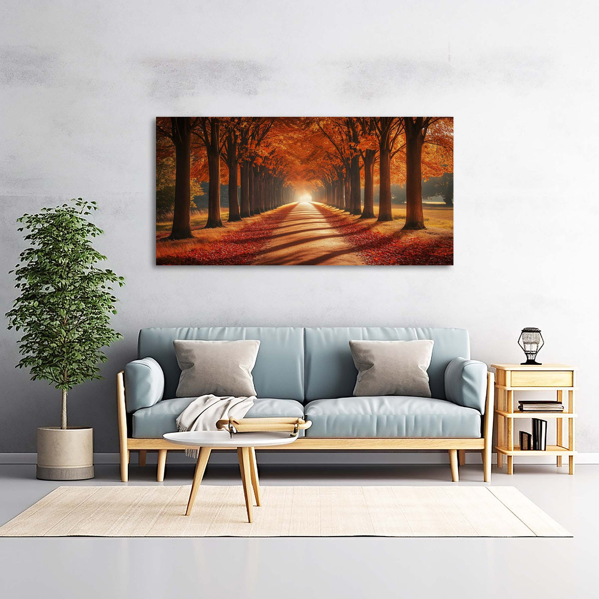 Khaki Fantasy Nature Wall Art Canvas Painting Prints Artwor Office Bedroom Living Room Decor