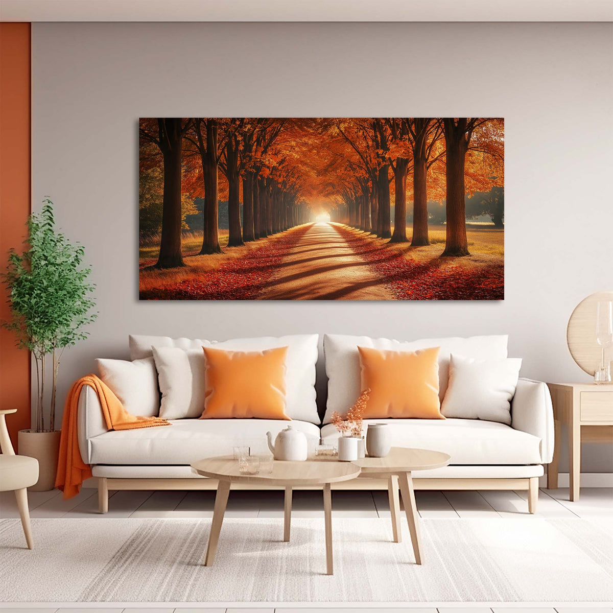 Khaki Fantasy Nature Wall Art Canvas Painting Prints Artwor Office Bedroom Living Room Decor