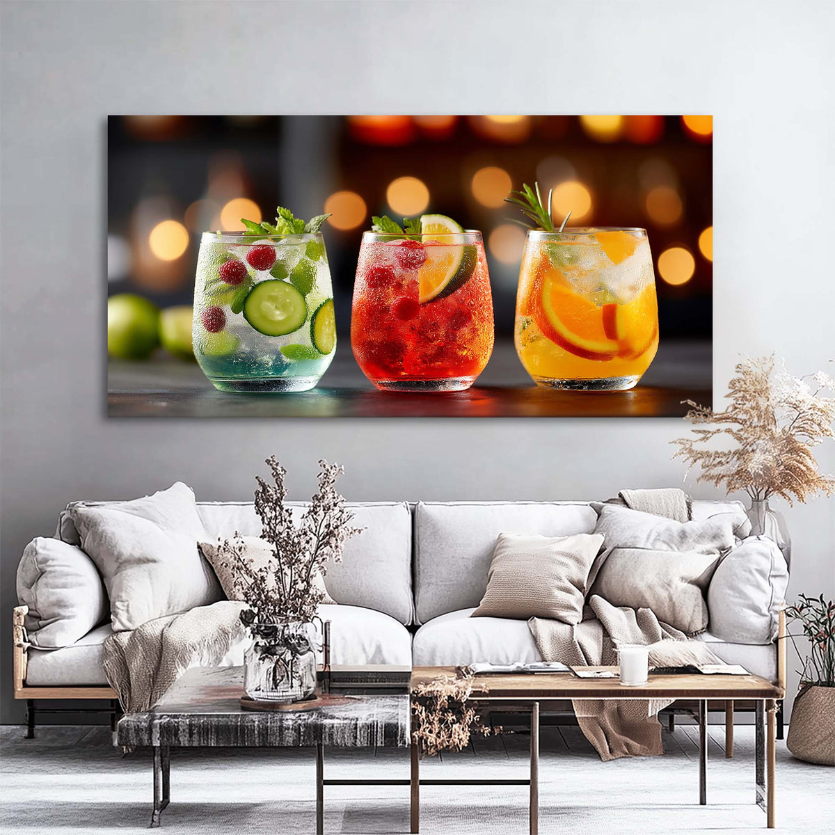 Gold Pretty Floral Canvas Wall Art for Living Room Prints Artwork Bedroom Office Decor