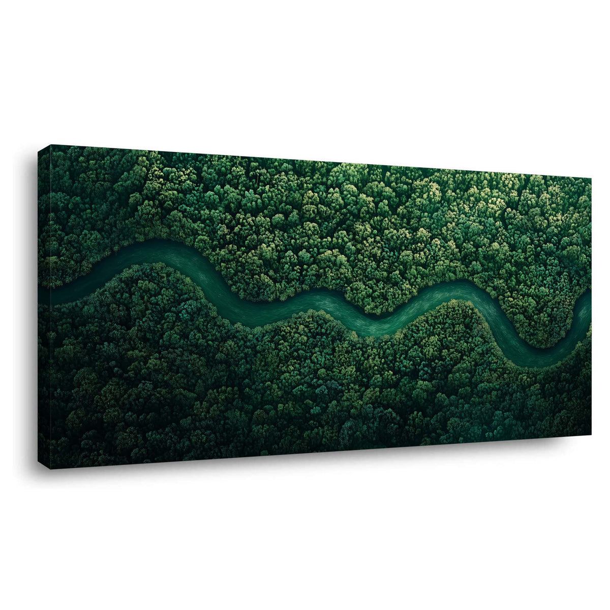 Green Nature Wall Art for Living Room Canvas Painting Prints Art Deco Artwork Office Bedroom Decor