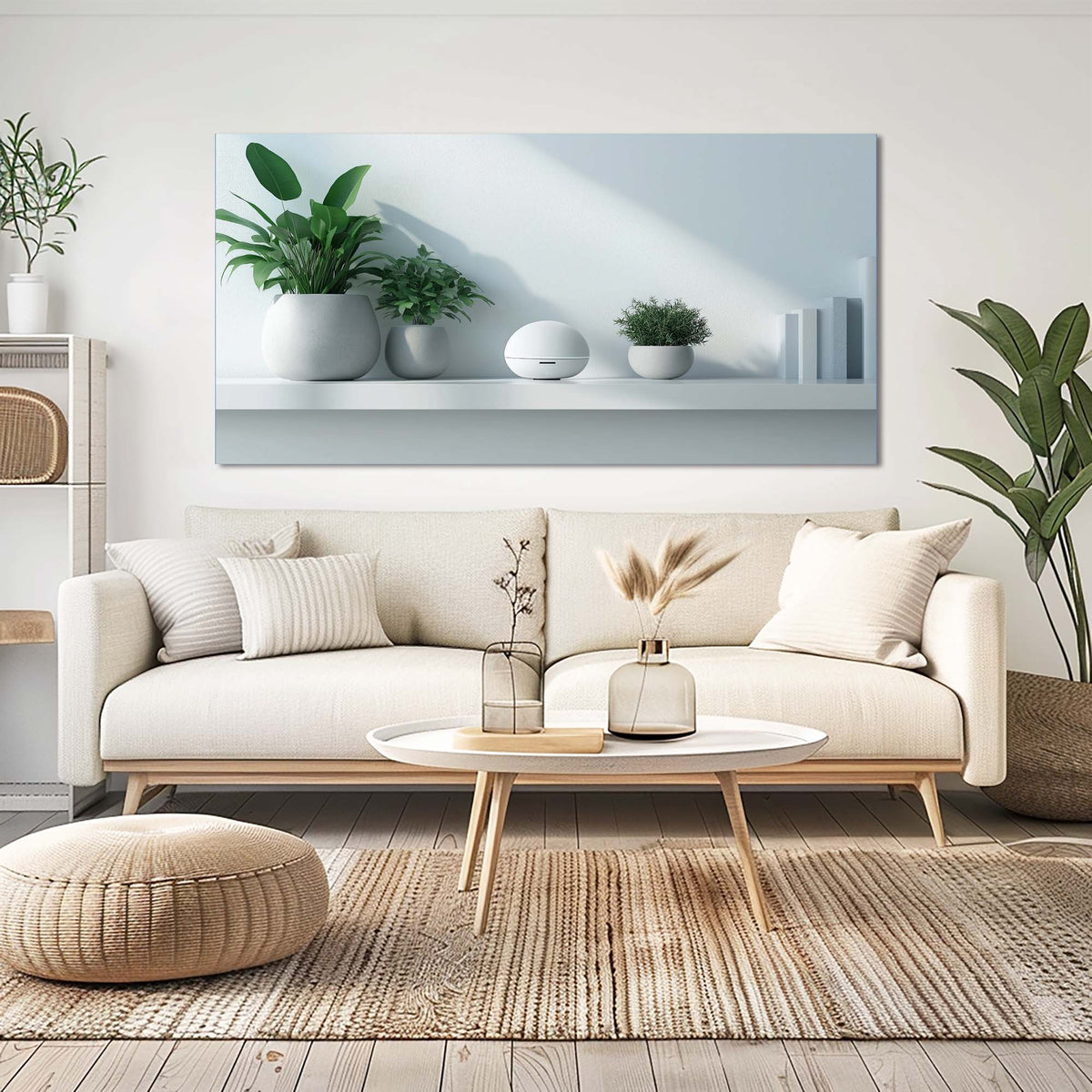 Green Wildlife Nature Canvas Wall Art for Living Room Prints Artwork Bedroom Office Decor