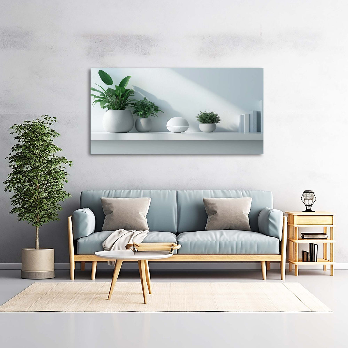 Green Wildlife Nature Canvas Wall Art for Living Room Prints Artwork Bedroom Office Decor
