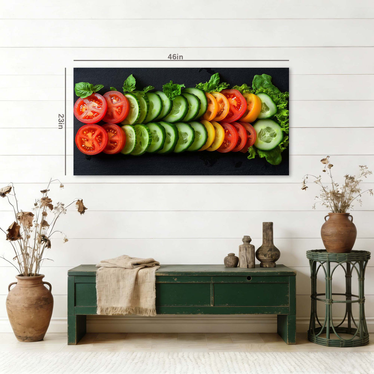 Orange Nature Wall Art for Living Room Canvas Painting Prints Art Deco Artwork Office Bedroom Decor