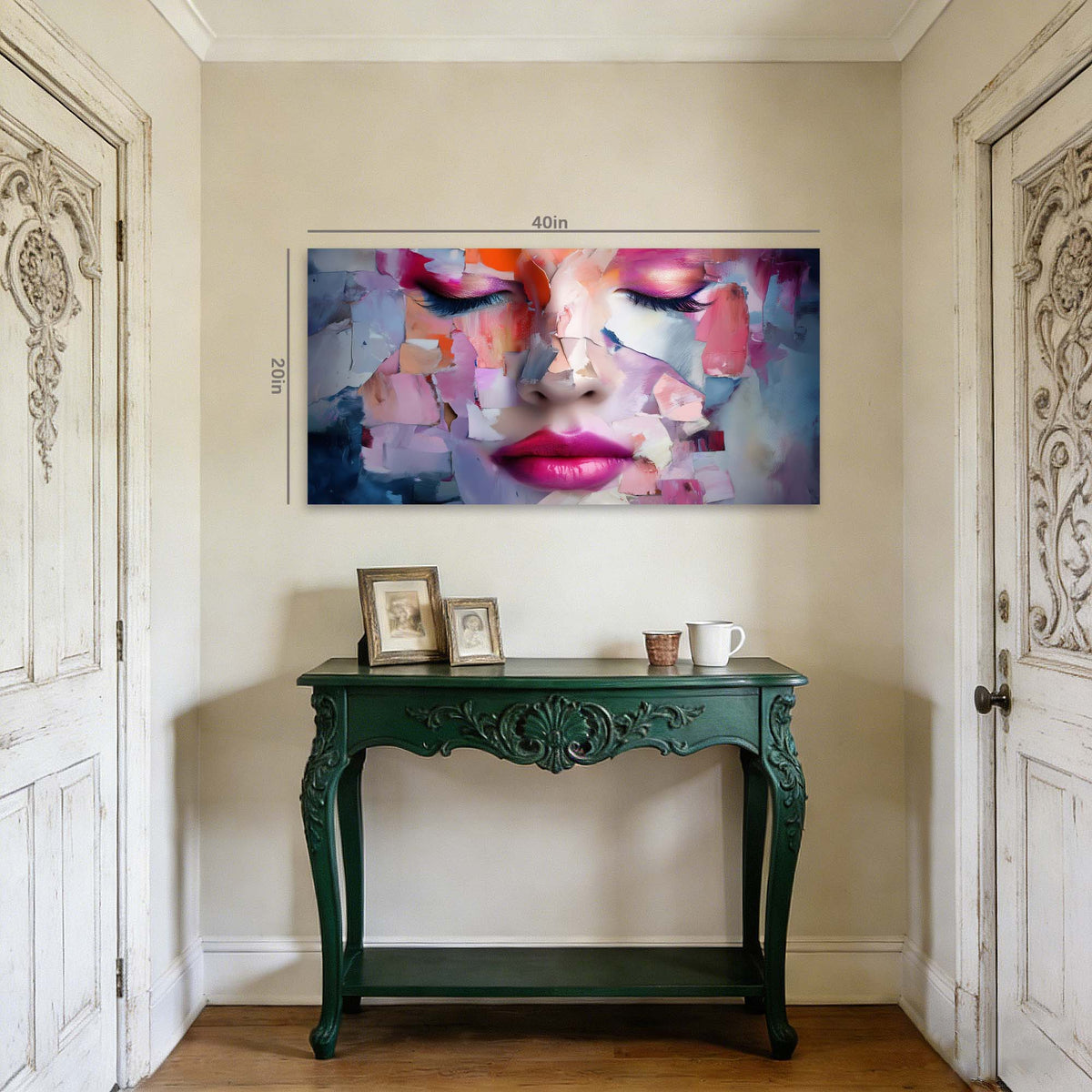 White Abstract Abstract Wall Art Art Deco Painting Prints Canvas Artwork Living Room Family Bedroom Office Decor