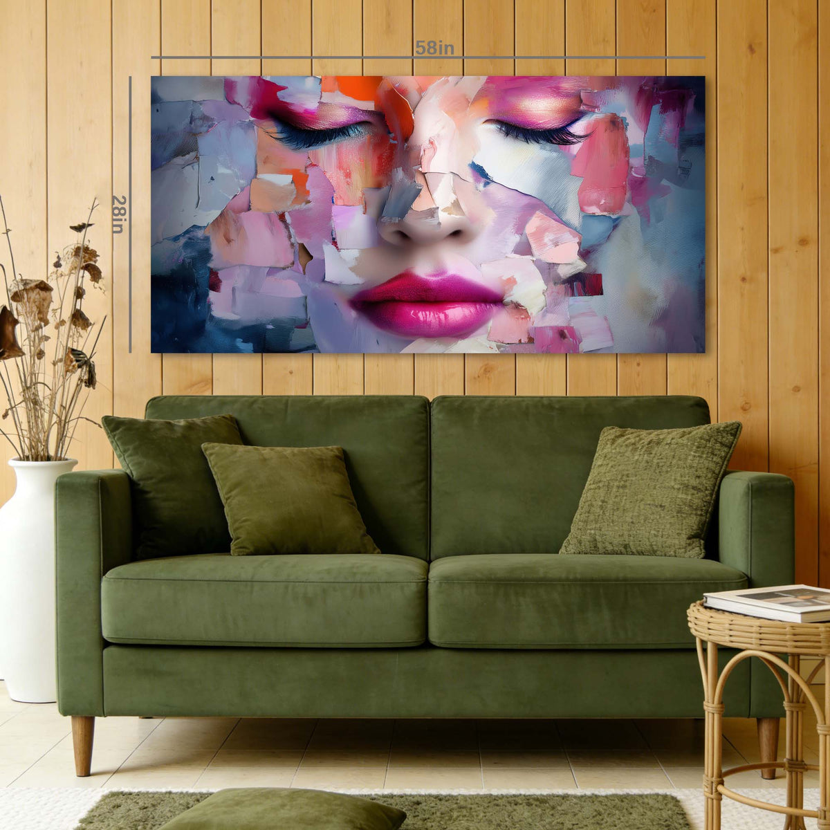 White Abstract Abstract Wall Art Art Deco Painting Prints Canvas Artwork Living Room Family Bedroom Office Decor