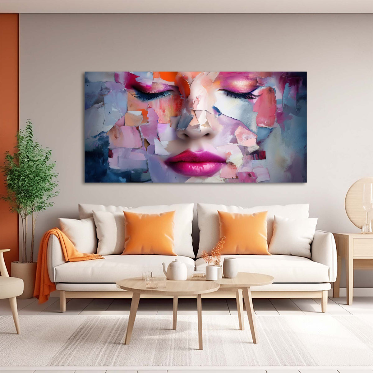 White Abstract Abstract Wall Art Art Deco Painting Prints Canvas Artwork Living Room Family Bedroom Office Decor