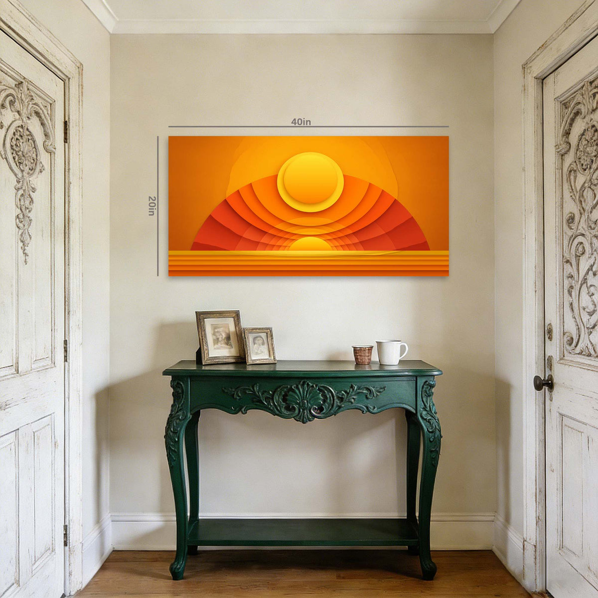 Gold Abstract Abstract Wall Art Modern Canvas Painting Prints Artwork Office Hallway Bedroom Living Room Decor