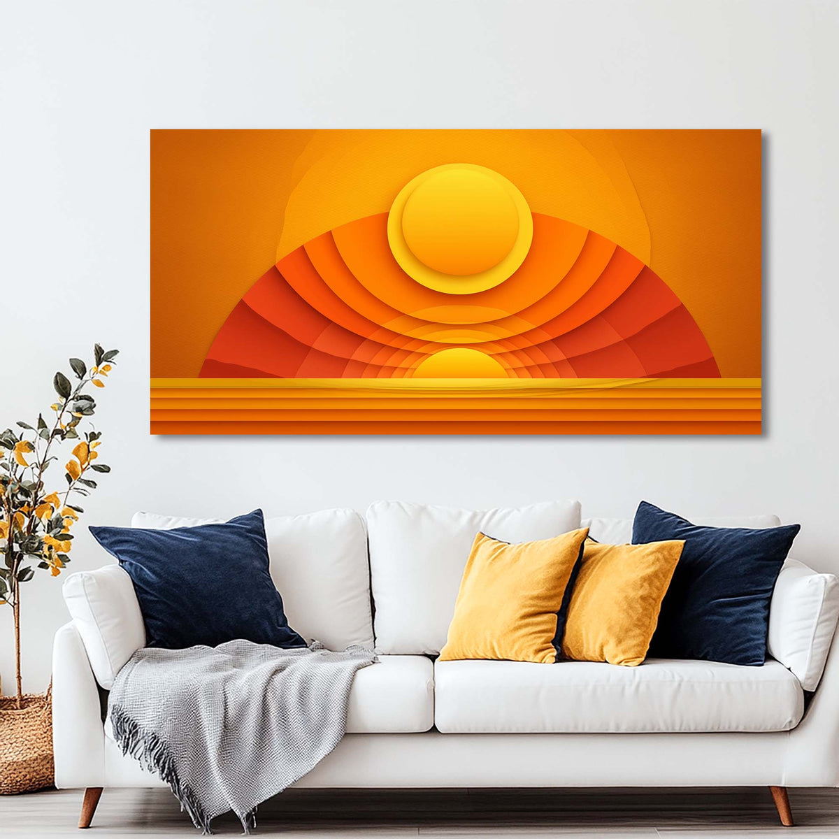 Gold Abstract Abstract Wall Art Modern Canvas Painting Prints Artwork Office Hallway Bedroom Living Room Decor