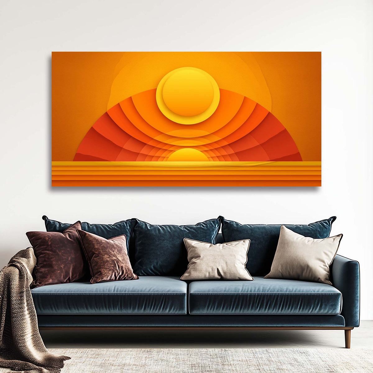 Gold Abstract Abstract Wall Art Modern Canvas Painting Prints Artwork Office Hallway Bedroom Living Room Decor