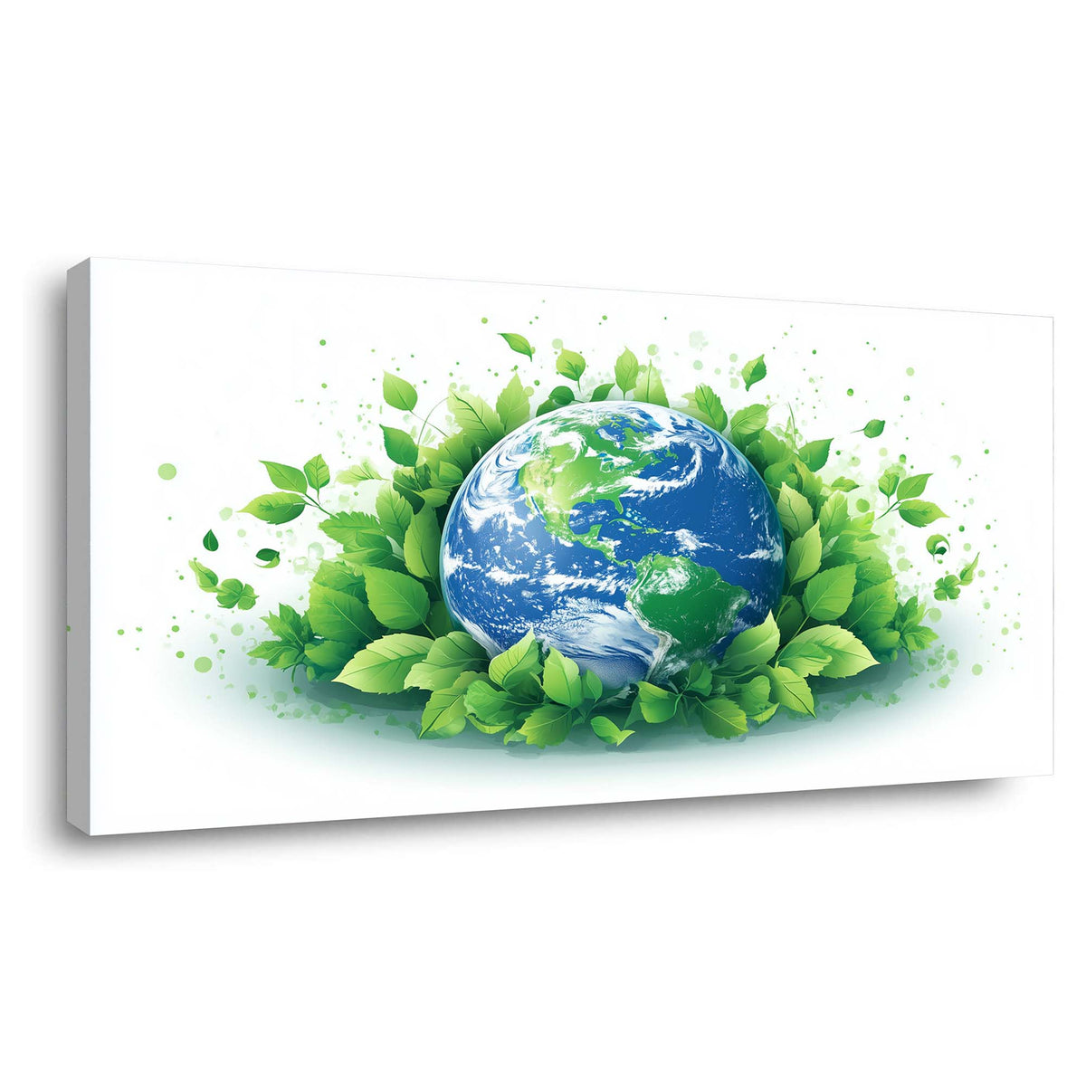 White Floral Nature Wall Art Canvas Painting Prints Artwor Office Bedroom Living Room Decor