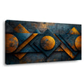 Orange Urban Abstract Wall Art for Living Room Canvas Painting Prints Artwork Family Bedroom Office Decor