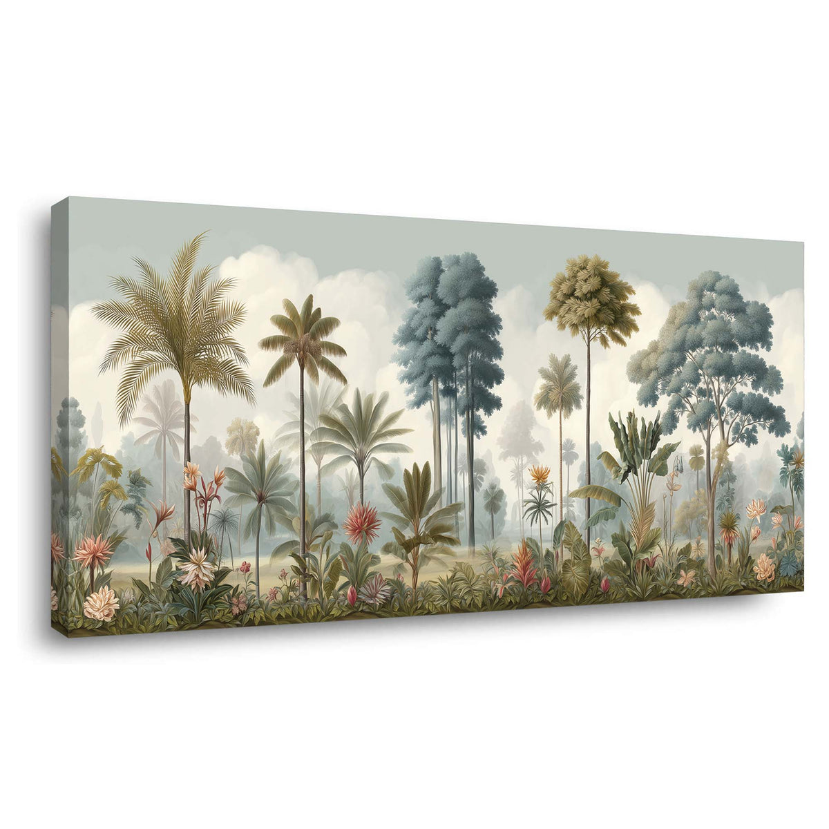 Off-White Nature Wall Art for Living Room Canvas Painting Prints Art Deco Artwork Office Bedroom Decor