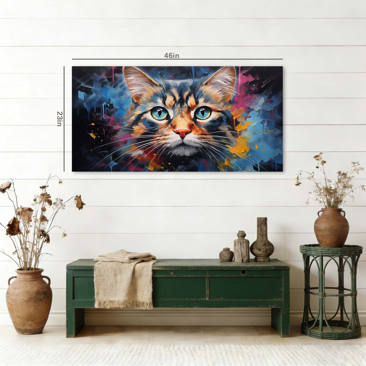White Animals Wall Art Paintings Print Canvas Painting Prints Modern Artwork Office Living Room Over the Couch Bedroom Decor