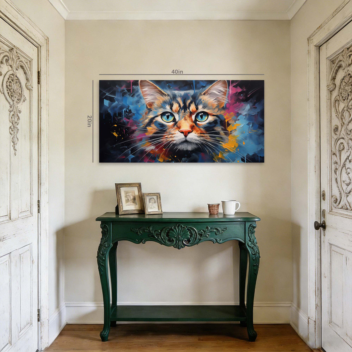 White Animals Wall Art Paintings Print Canvas Painting Prints Modern Artwork Office Living Room Over the Couch Bedroom Decor