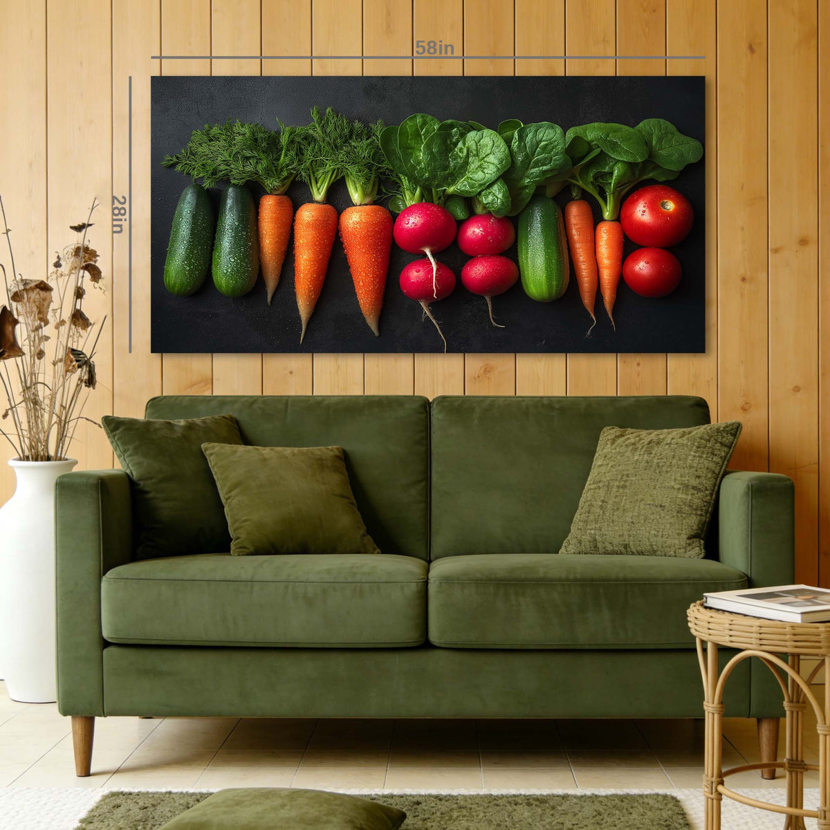 Yellow Traditional Nature Wall Art Canvas Painting Prints Artwor Office Bedroom Living Room Decor