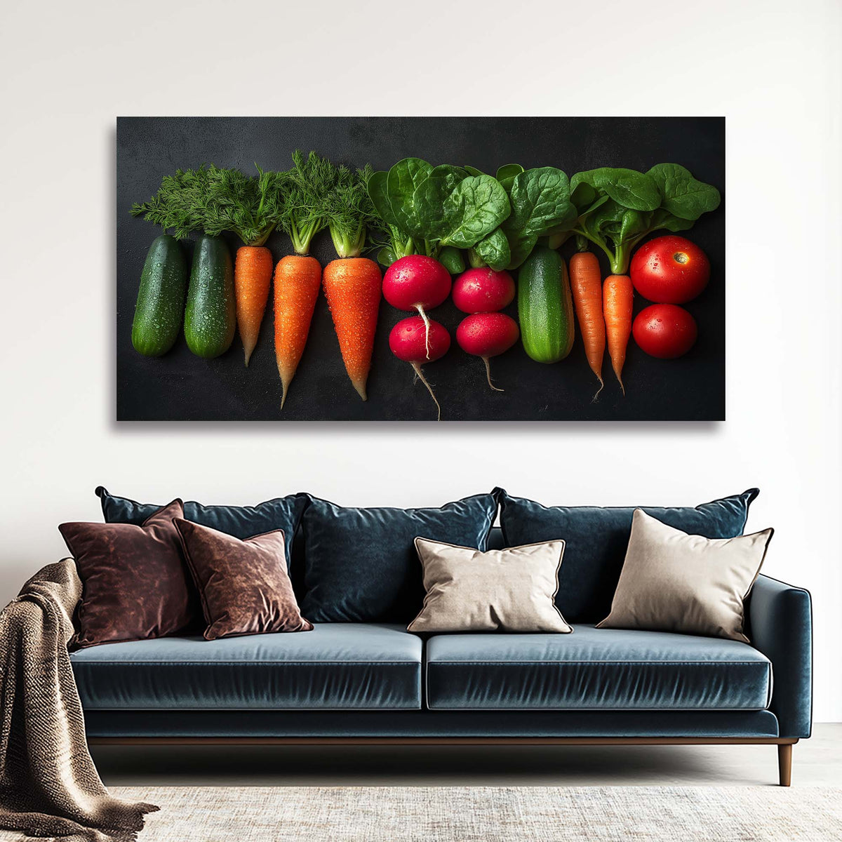 Yellow Traditional Nature Wall Art Canvas Painting Prints Artwor Office Bedroom Living Room Decor