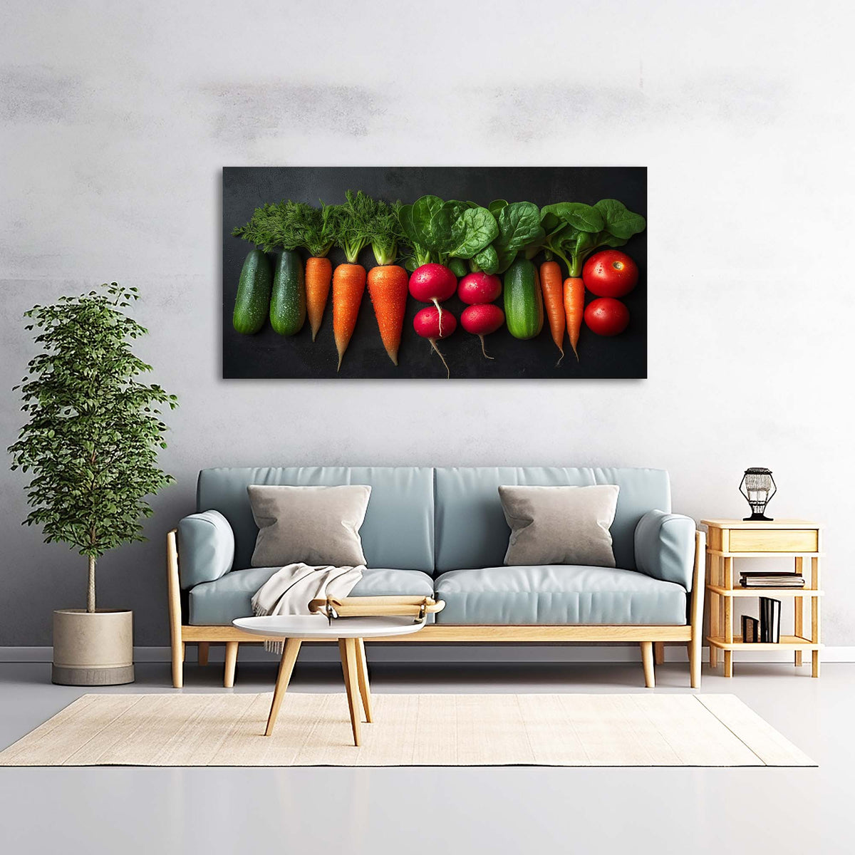 Yellow Traditional Nature Wall Art Canvas Painting Prints Artwor Office Bedroom Living Room Decor
