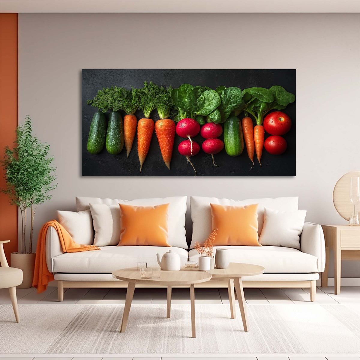 Yellow Traditional Nature Wall Art Canvas Painting Prints Artwor Office Bedroom Living Room Decor