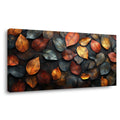 Orange Floral Nature Canvas Wall Art for Living Room Prints Artwork Bedroom Office Decor