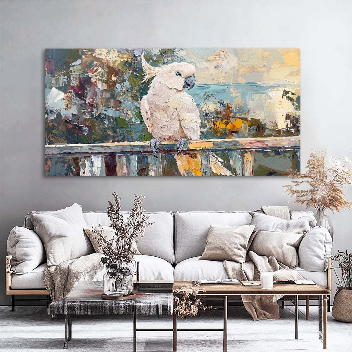 White Birds Wall Art Paintings Print Canvas Painting Prints Modern Artwork Office Living Room Over the Couch Bedroom Decor