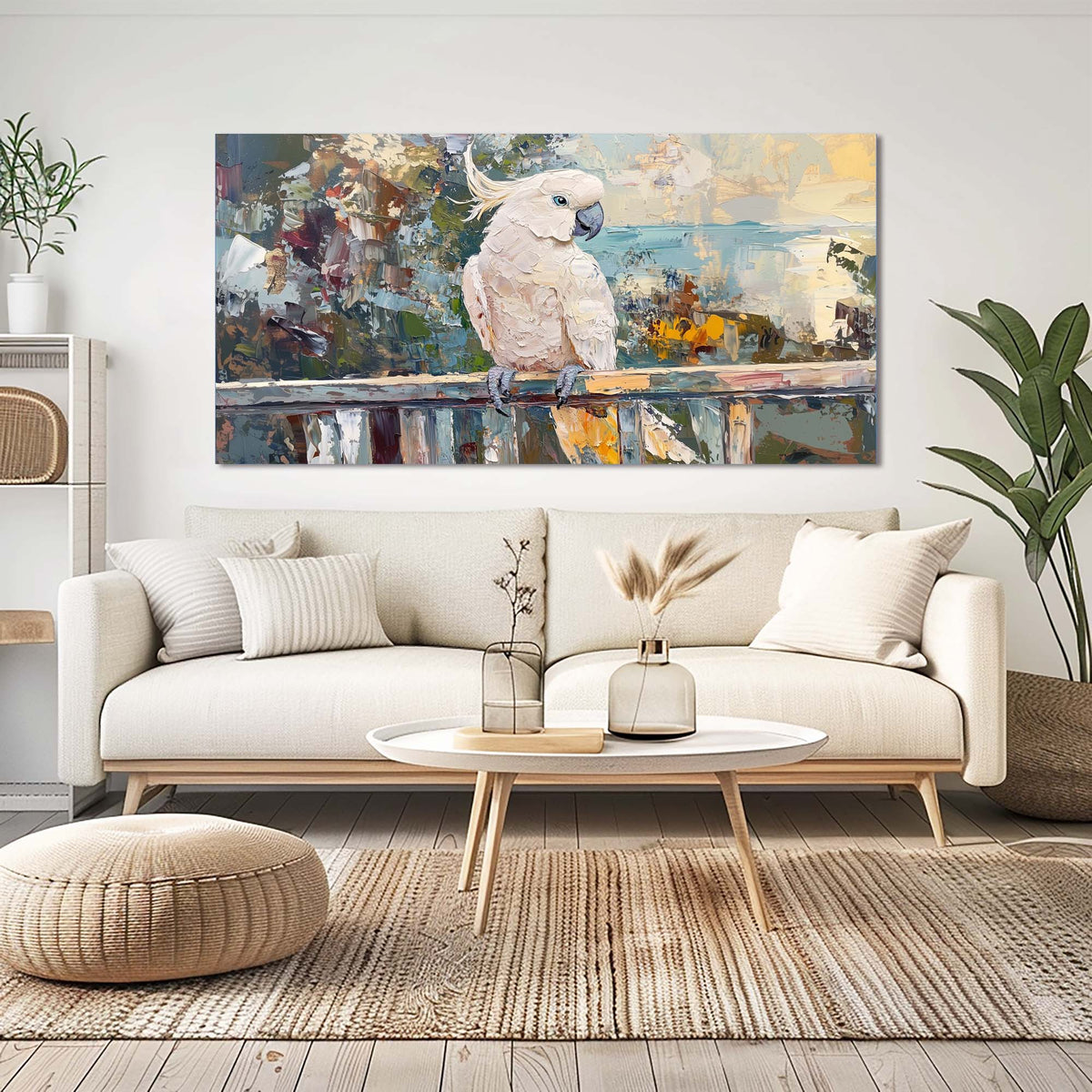 White Birds Wall Art Paintings Print Canvas Painting Prints Modern Artwork Office Living Room Over the Couch Bedroom Decor