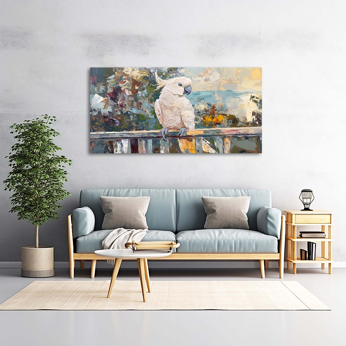 White Birds Wall Art Paintings Print Canvas Painting Prints Modern Artwork Office Living Room Over the Couch Bedroom Decor